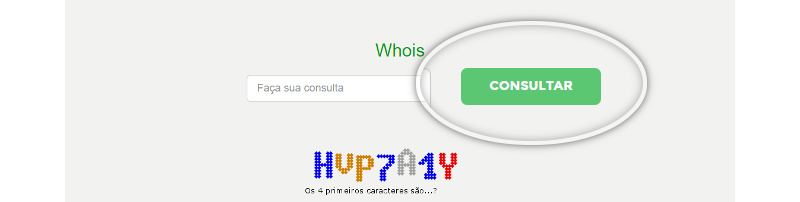 Consultar dono de domínio ou dono de site