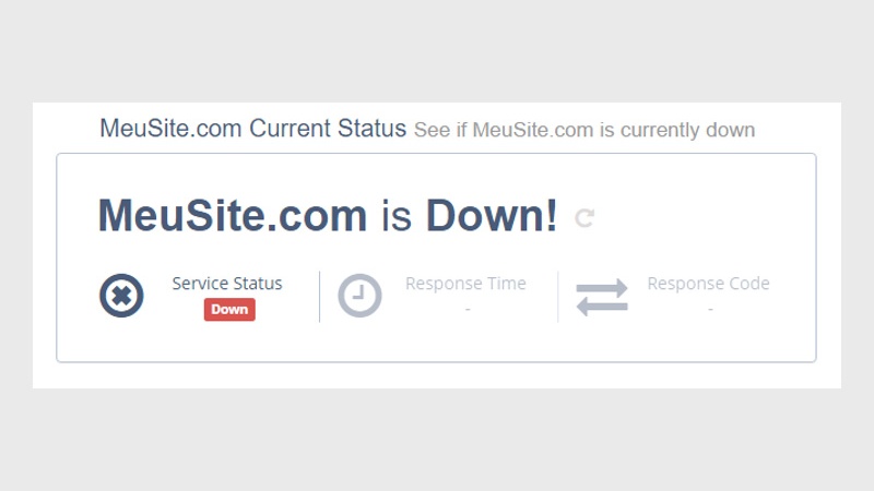 site offline