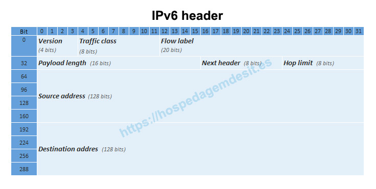 ipv6 header