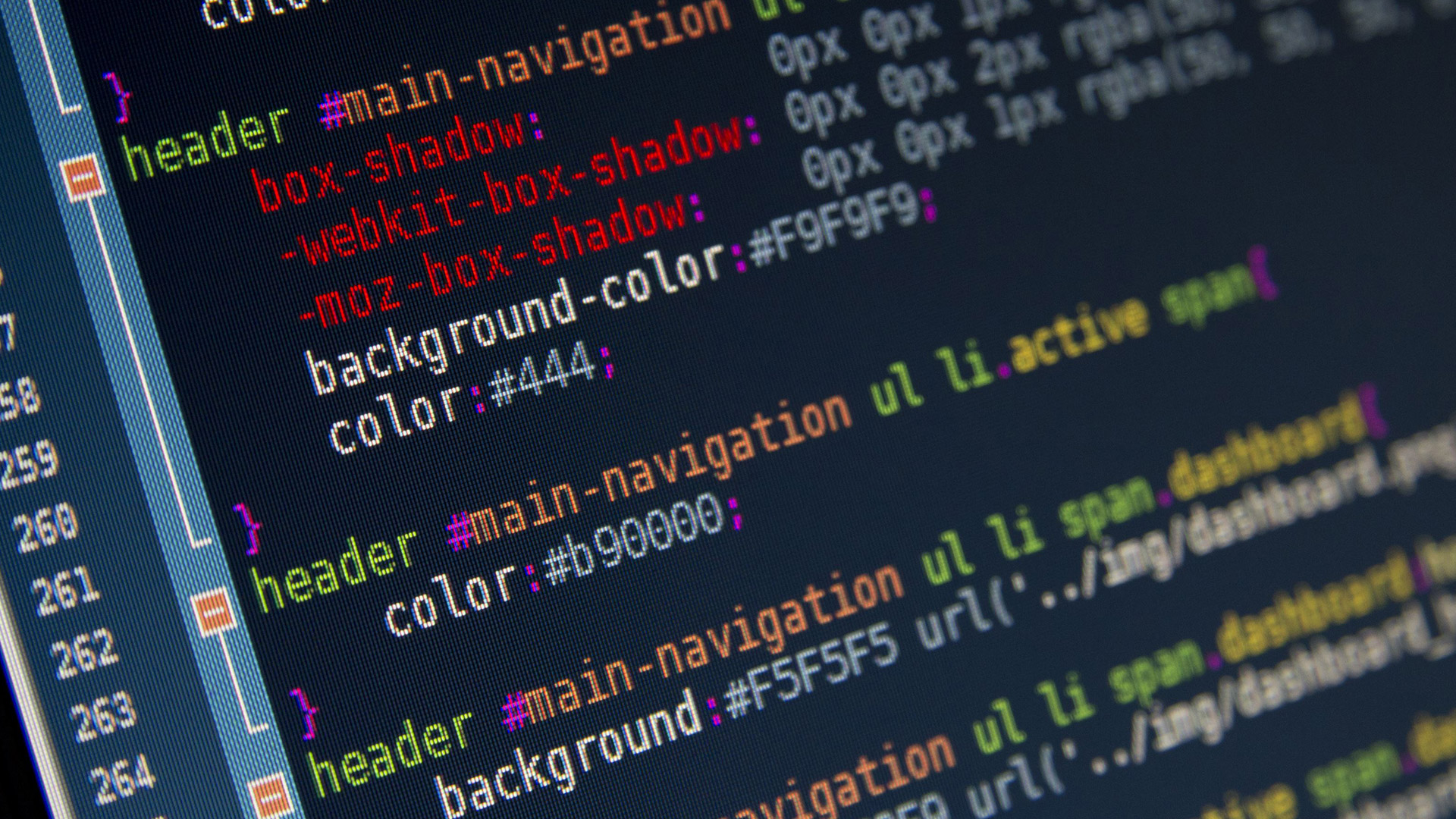 links quebrados problemas no css javascript
