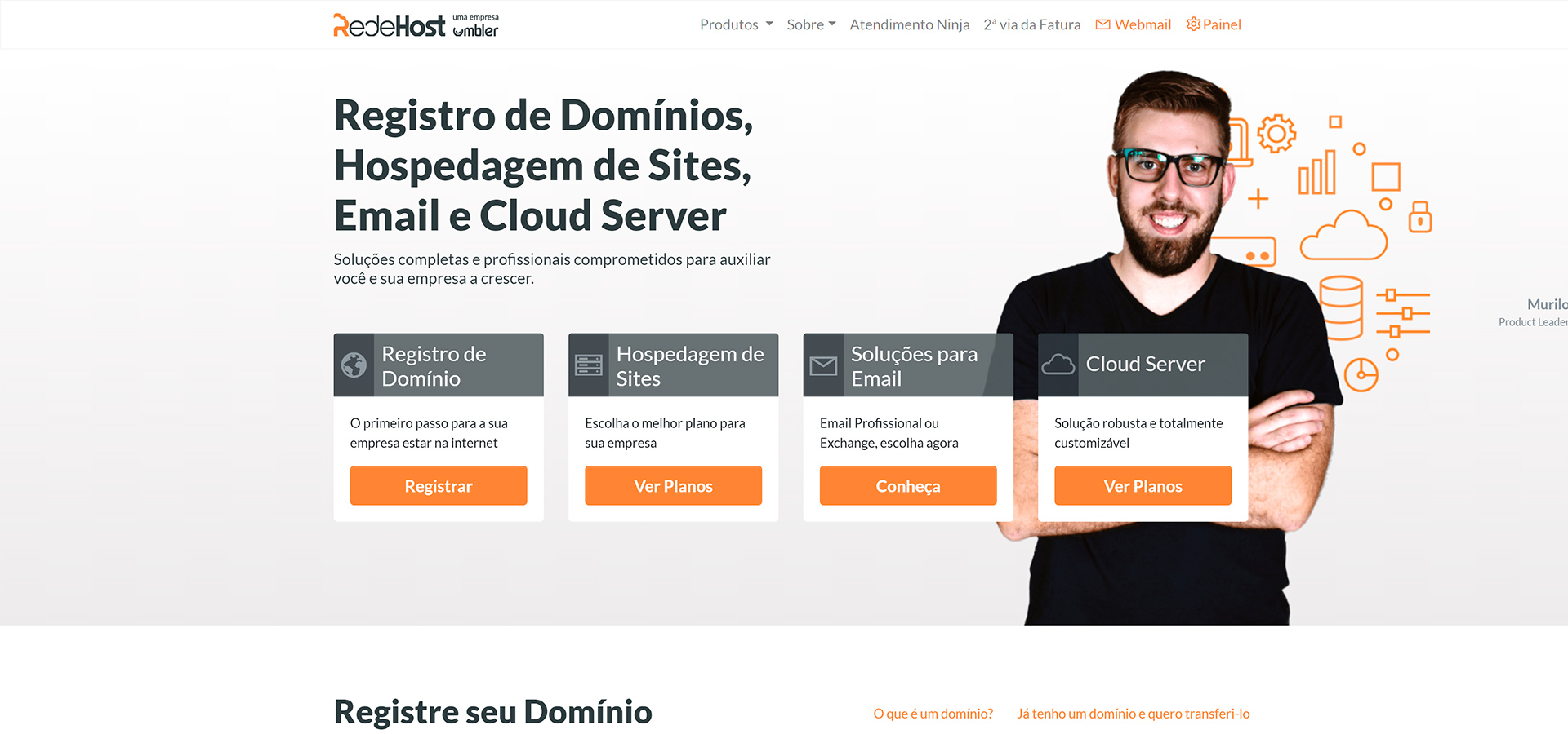 melhor hospedagem de site redehost