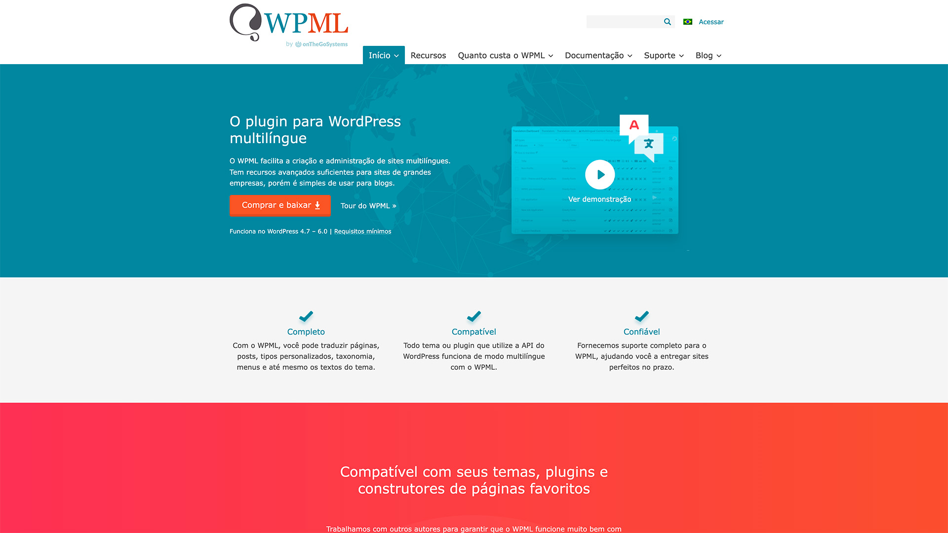 plugin de tradução para wordpress wpml