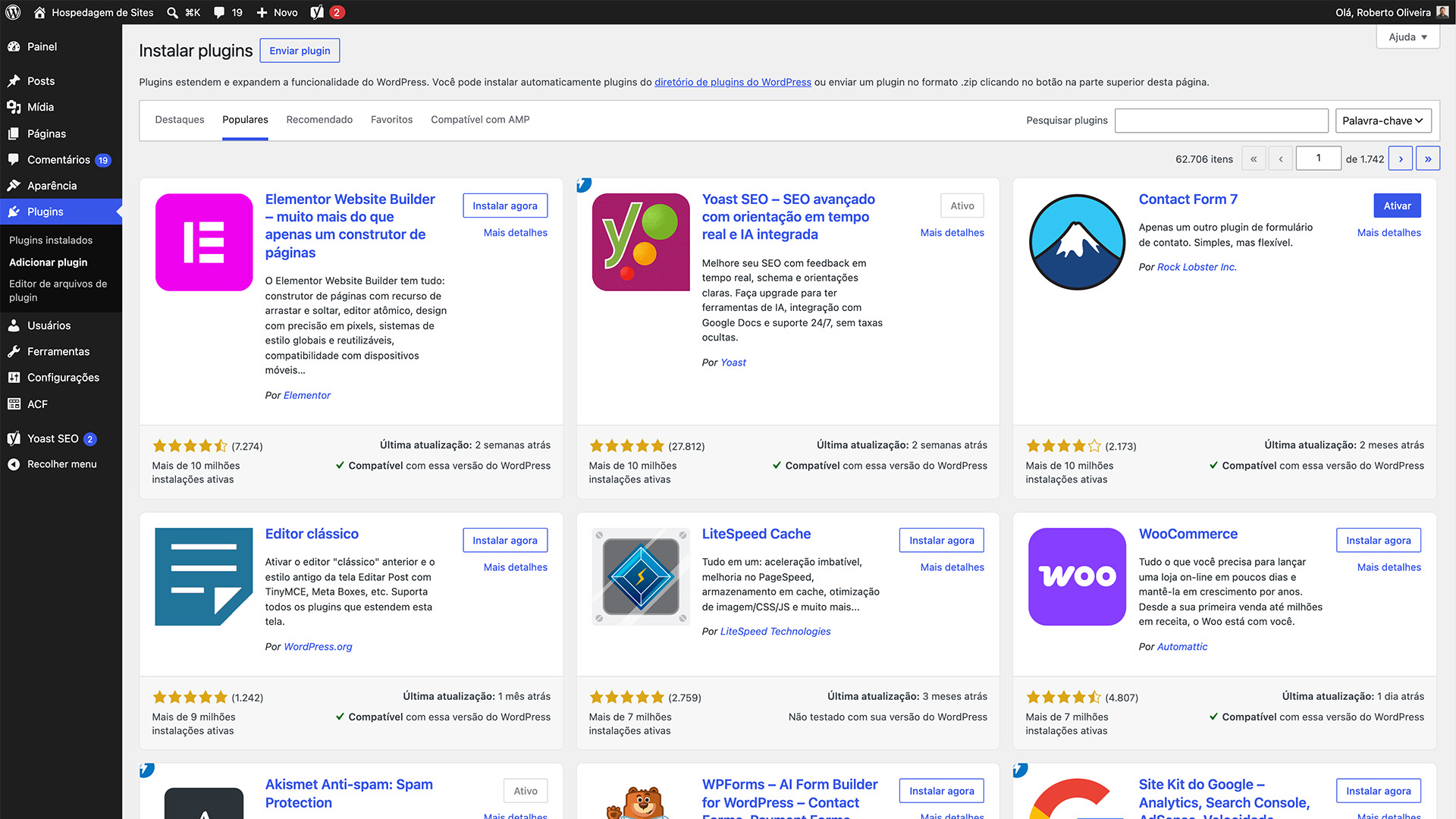 Como instalar plugins WordPress