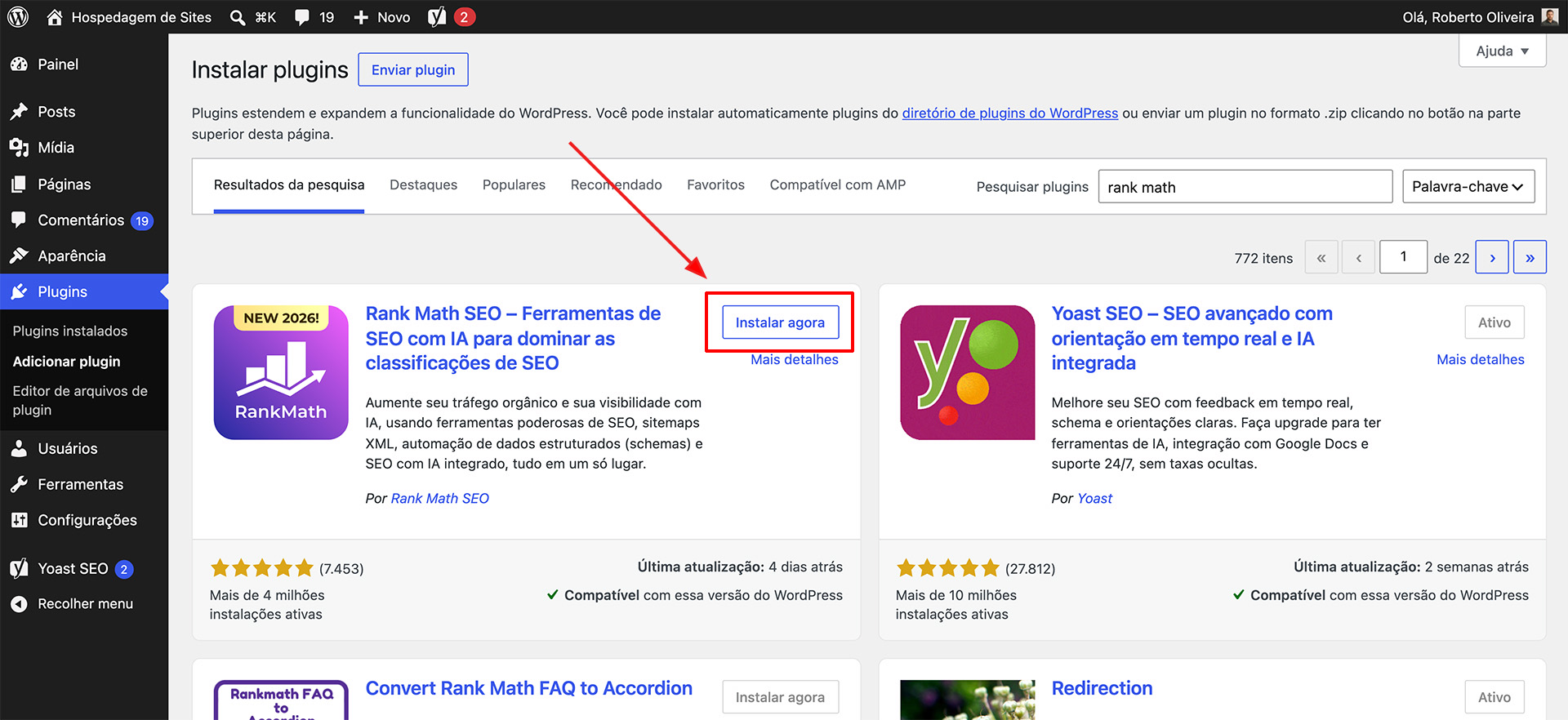 Como instalar plugins WordPress