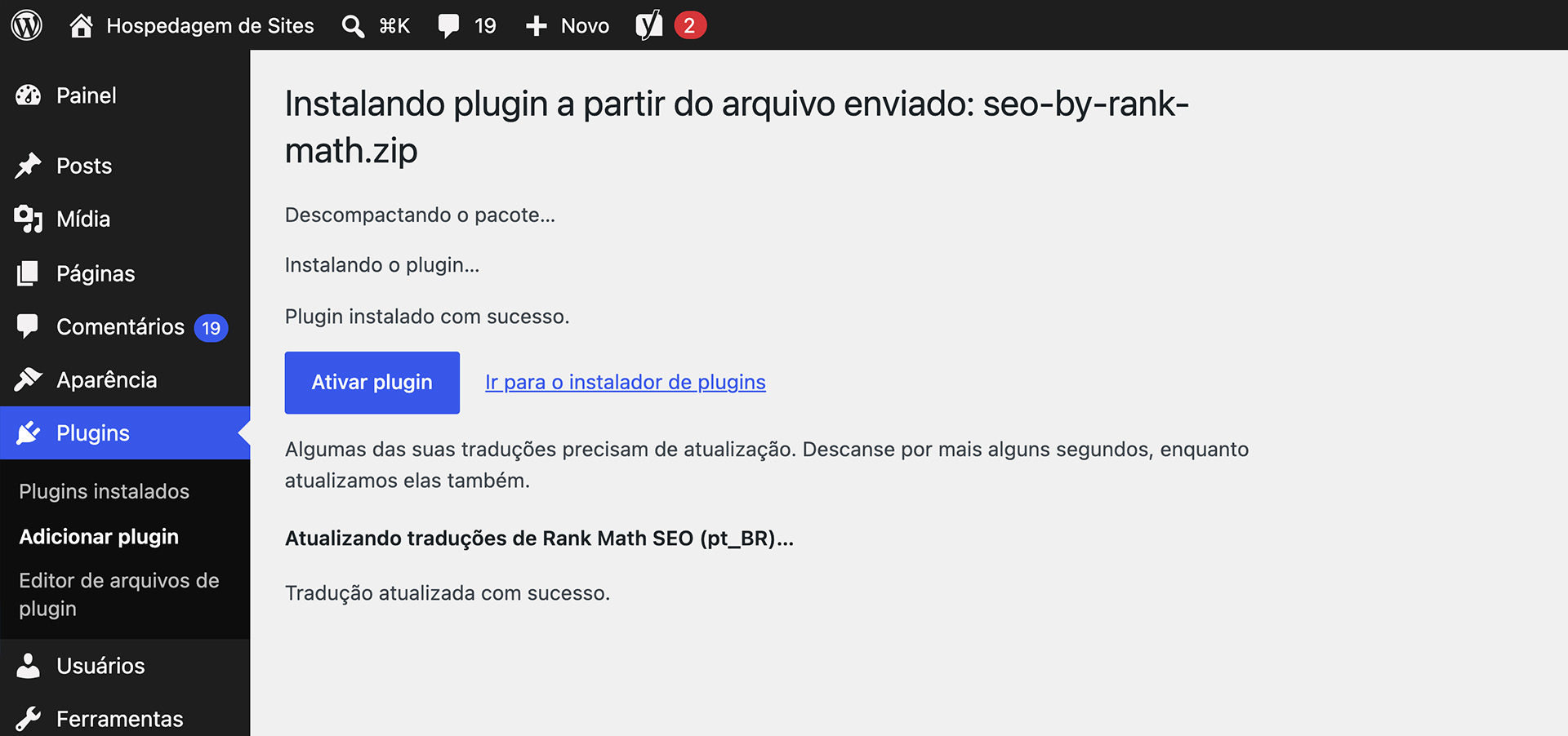 como instalar plugins wordpress