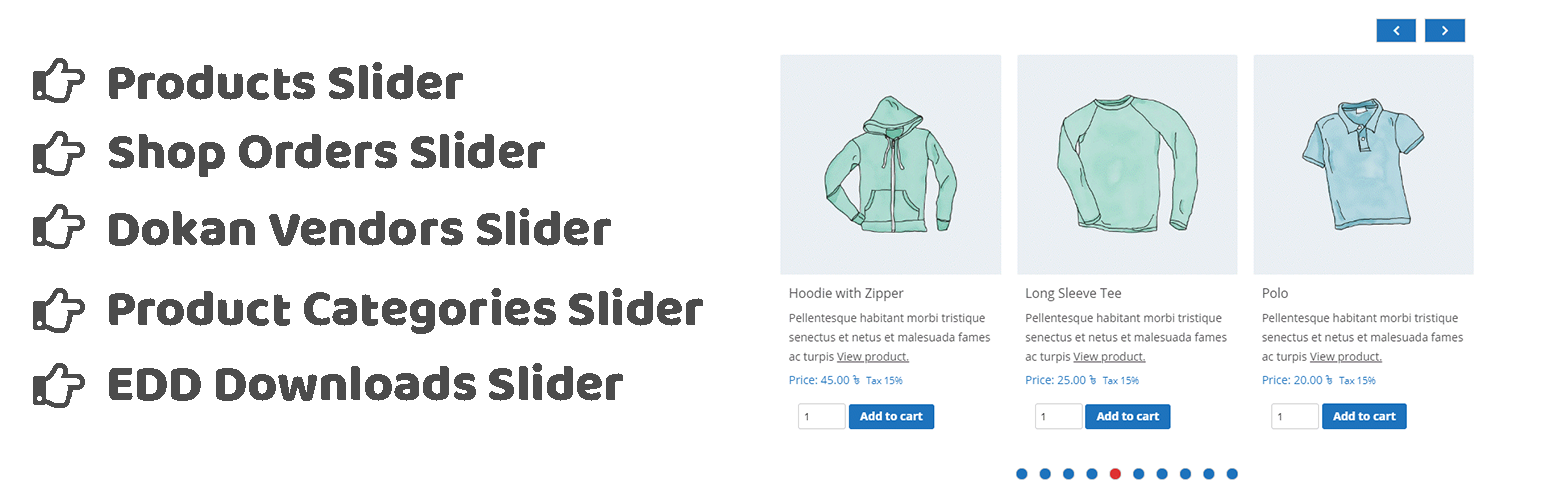 product slider