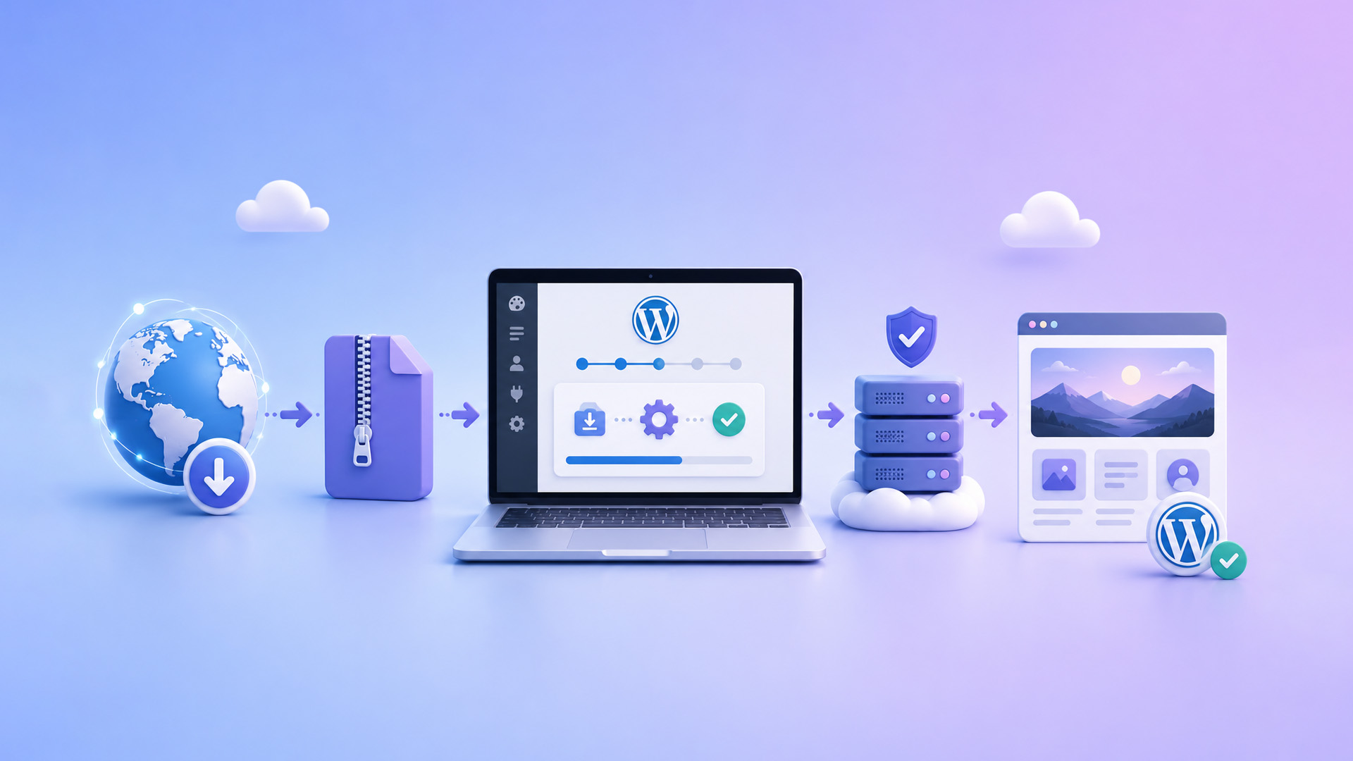 como instalar temas wordpress via arquivo zip