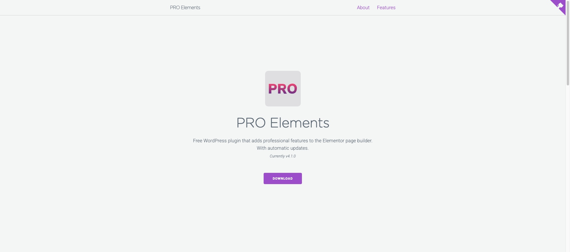 PRO Elements Plugin WordPress