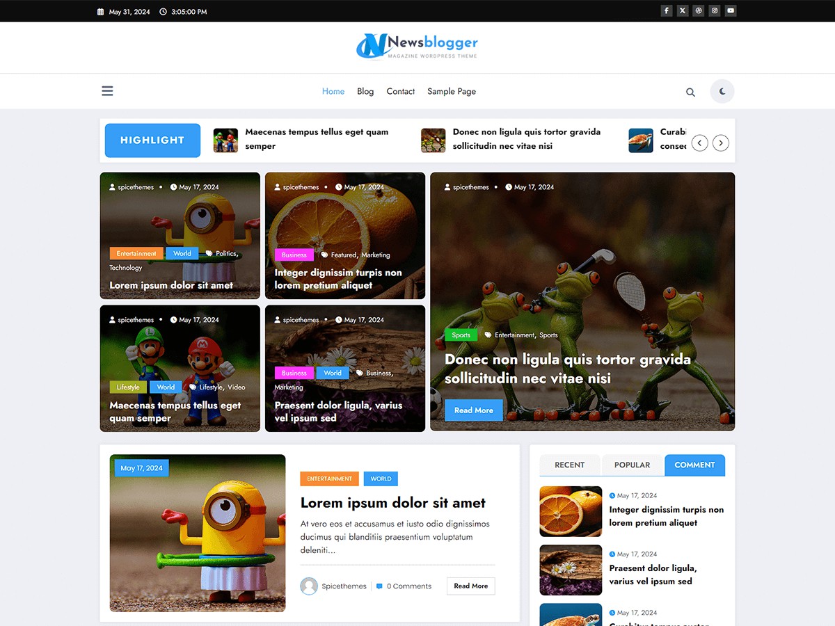 Temas WordPress Gratuitos
